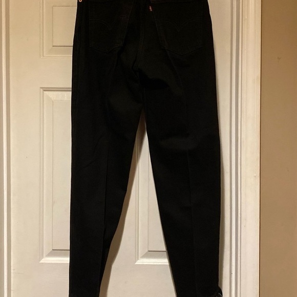 Levi’s 550 Relaxed Fit Tapered Leg Black Size 10 Reg M - Picture 5 of 8